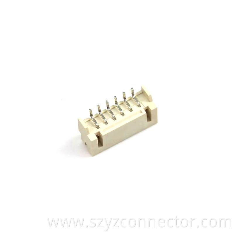 White connector pin holder